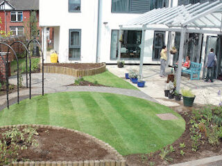 Beautifully completed landscaping project in Manchester by The Garden of Eaden. Garden Design Manchester – The Garden of Eaden