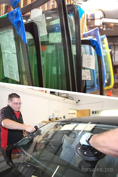 Professional Manchester car glass repair services on a vehicle.