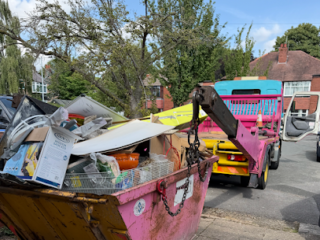 Pink Skips Manchester Waste Management