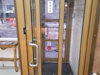 High-quality storefront and shutter installation services in Manchester by Ultra Shutter. Shopfront Services Manchester – Ultra Shutter